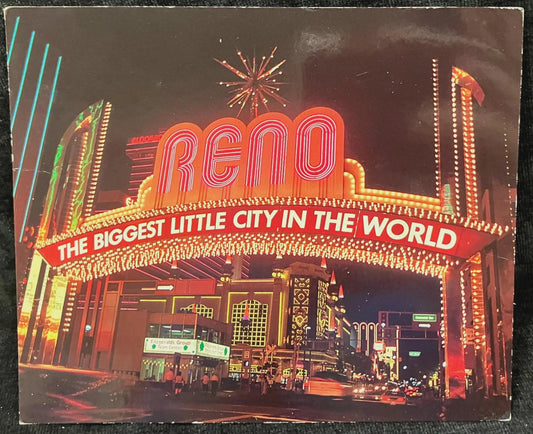 Famous Arch, Reno, Nevada - Printed in Hong Kong - Vintage Postcard