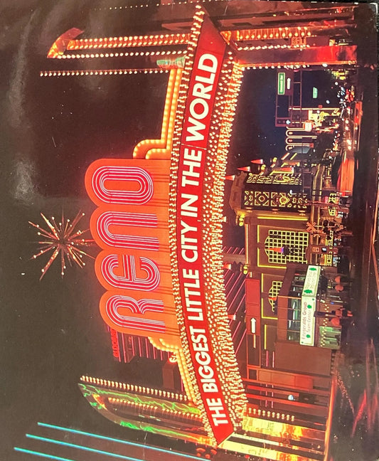 Famous Arch, Reno, Nevada - Printed in Hong Kong - Vintage Postcard