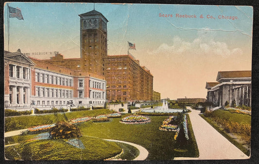 Sears Roebuck & Co., Chicago, Illinois - Vintage Postcard