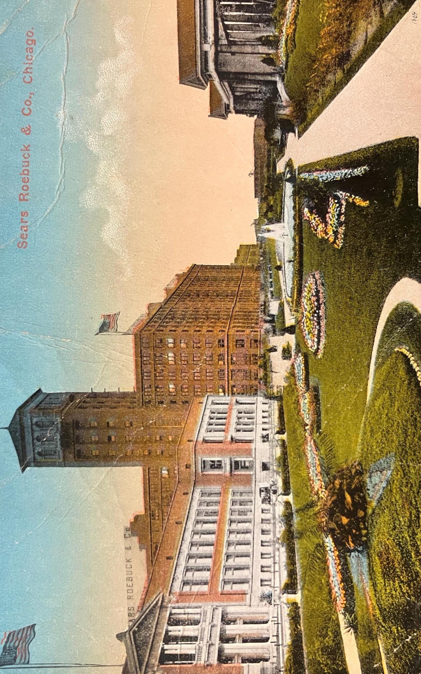 Sears Roebuck & Co., Chicago, Illinois - Vintage Postcard