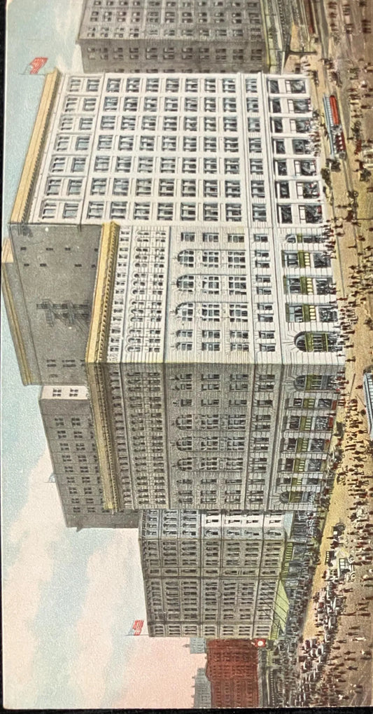Chicago, Marshall Field & Co's Retail Premises, - Vintage pre 1906 Postcard