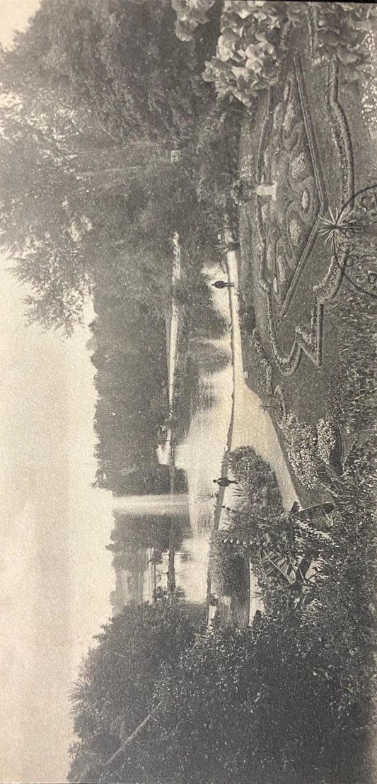 View of Lakes, National Soldiers Home, Dayton, Ohio - Vintage Armed Service Postcard