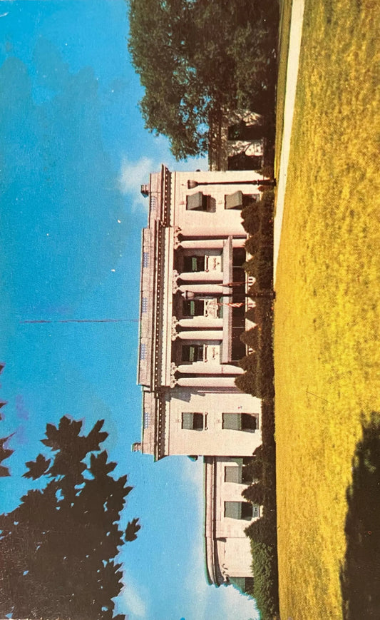 Governor's Mansion - Frankfort, Kentucky - Ektachrome: Helen O'Brien - Vintage Cemetery Postcard