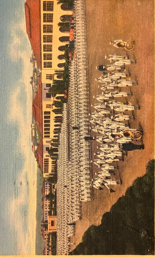 U.S. Naval Training Station, San Diego, California - Vintage Postcard