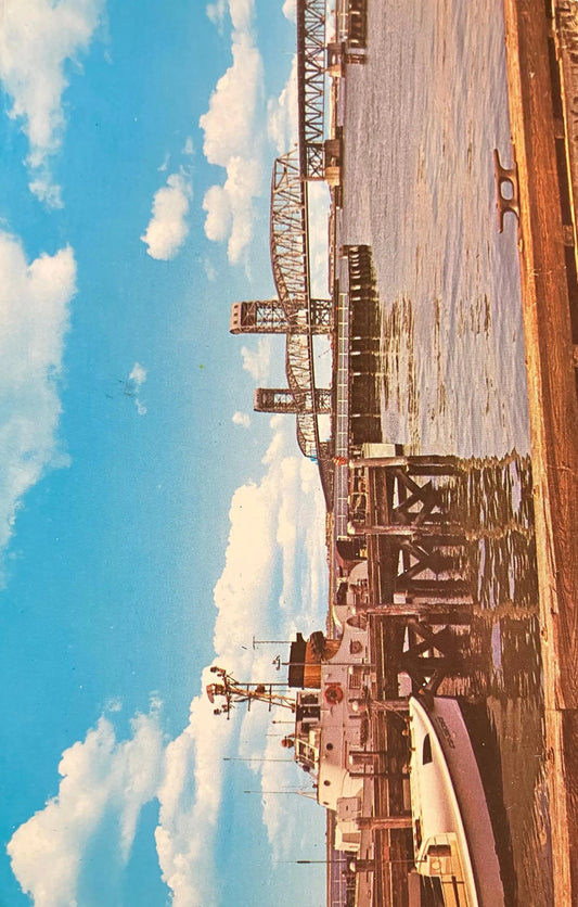 Marine Parkway Bridge - Brooklyn, New York - Vintage Bridge Postcard