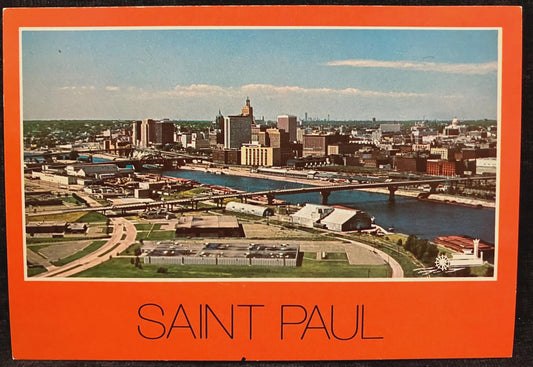 Saint Paul, Minnesota - Photo: Ray Pittman - Vintage Bridge Postcard
