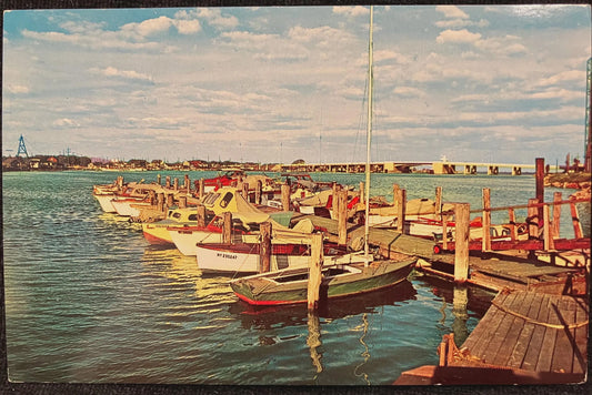 Long Beach, Long Island, New York - Photo: Milt Price - Vintage Beachside Postcard