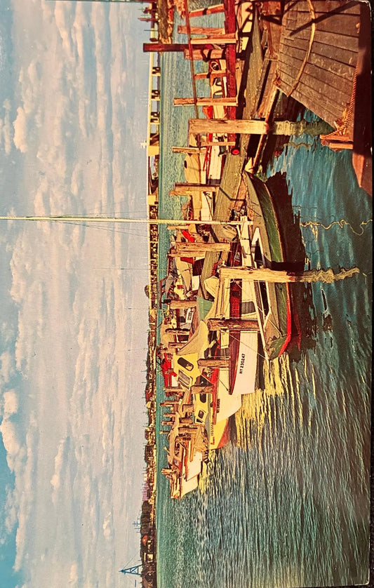 Long Beach, Long Island, New York - Photo: Milt Price - Vintage Beachside Postcard
