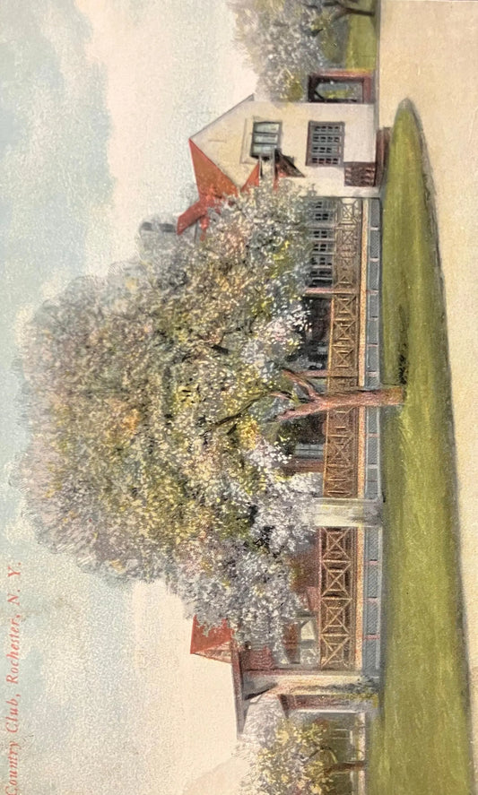 Country Club, Rochester, New York - Printed in Great Britain - Vintage 1911 Postcard