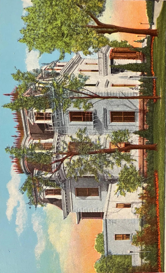 Governor’s Mansion, Jefferson City, Missouri - Vintage Postcard