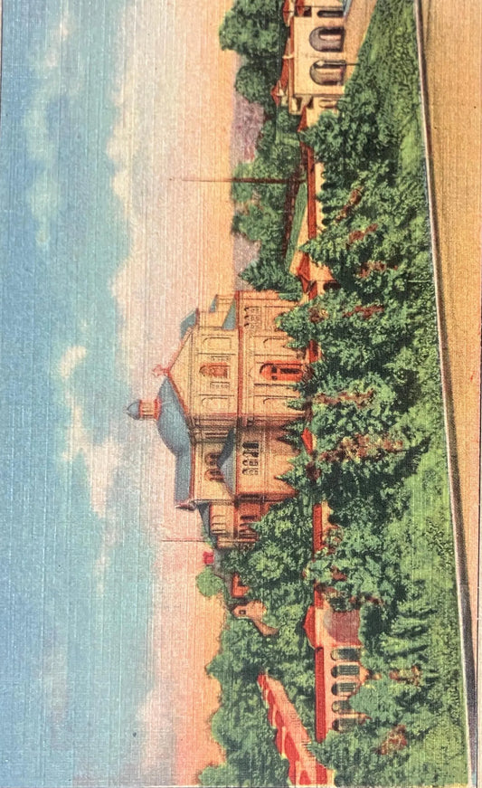 The Franciscan Monastery, Washington D. C., Maryland - Vintage Monastery Postcard