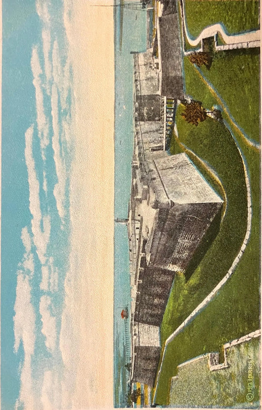 Fort Marion, St. Augustine, Florida - Vintage 1912 History Postcard