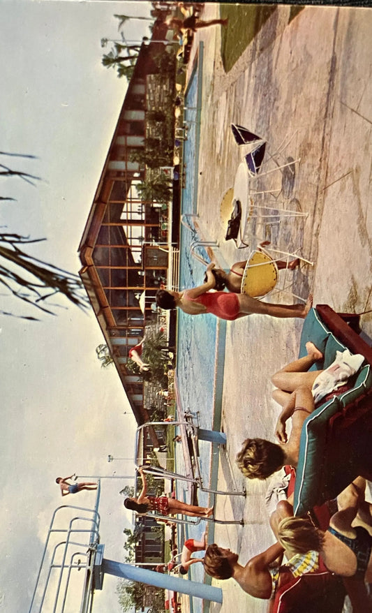 Cape Coral Yacht and Racquet Club - Cape Coral, Florida - Vintage Postcard