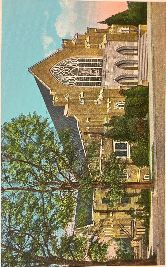 Methodist Church, McComb, Mississippi - Vintage Church Postcard