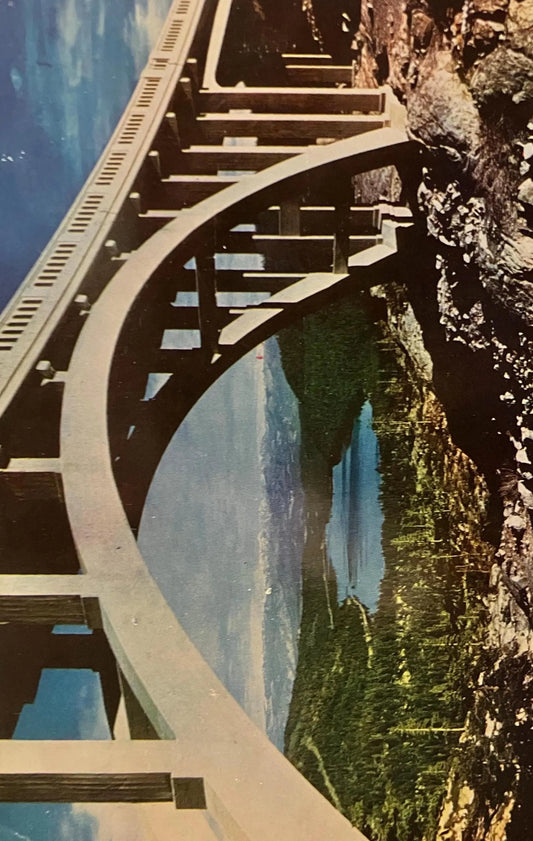 Donner Lake - California - Vintage Scenic Postcard