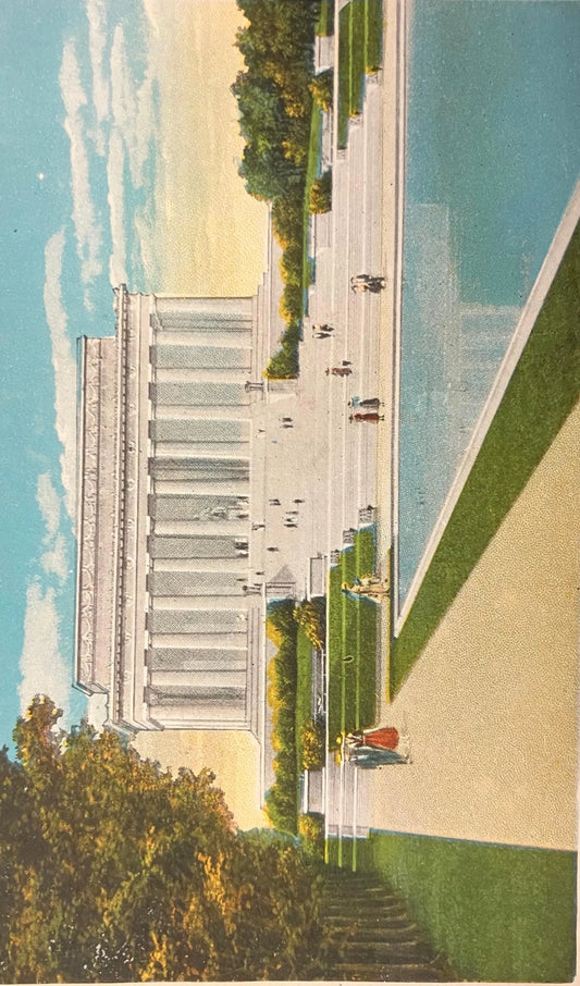 Lincoln Memorial, Washington D. C., Maryland - Vintage Postcard