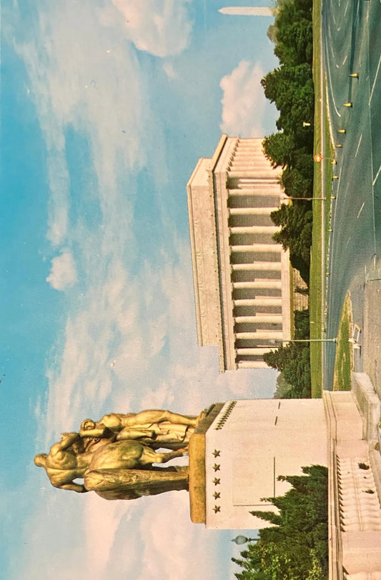 The Lincoln Memorial, Washington, D. C., Maryland -  Vintage Postcard