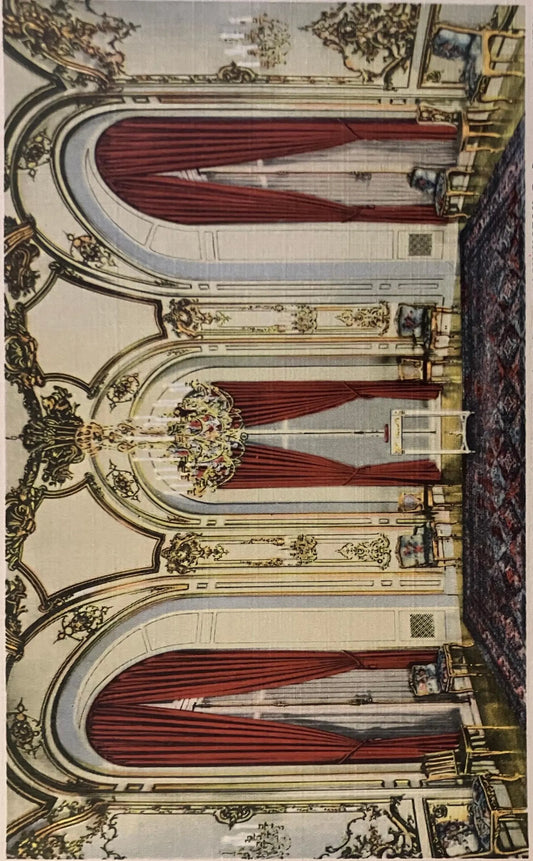 Chapel - International Eastern Temple - Washington D.C. -  Vintage Postcard