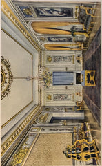 Drawing Room - International Eastern Temple - Washington D. C. -  Vintage Postcard