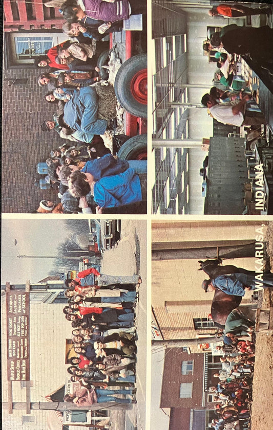 Maple Syrup Festival in Wakarusa, Indiana - Vintage Postcard