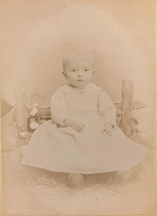 Victorian Baby - Kirk Newark, New Jersey - Vintage Photo