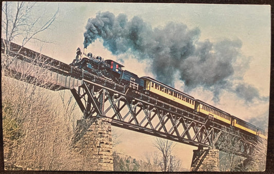 Green Mountain R R 89, Train - Photo: Ron Ziel - Vintage Train Postcard