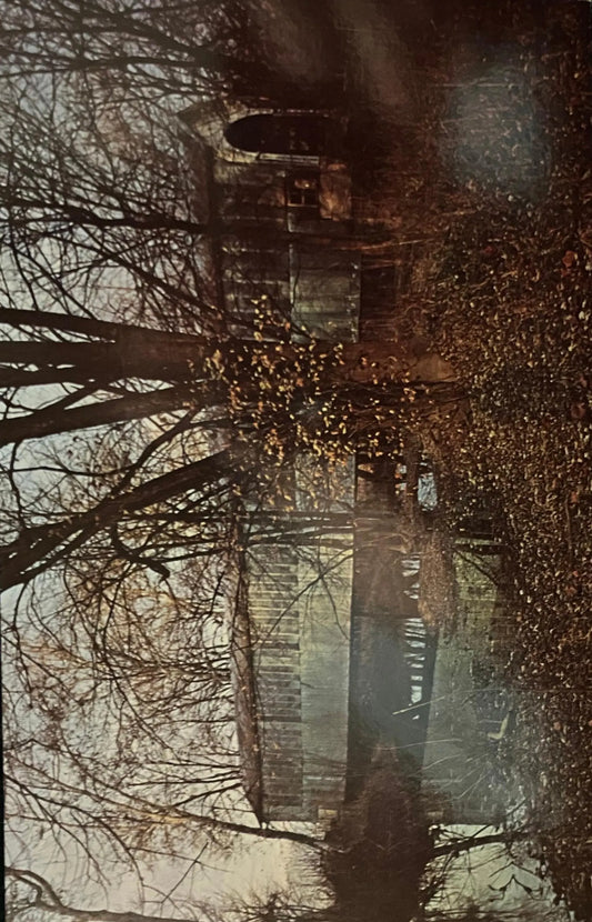 Emmetsville Bridge in Randolph County, Indiana - Photo by John V. Pontiere Jr. - Vintage Covered Bridge Postcard