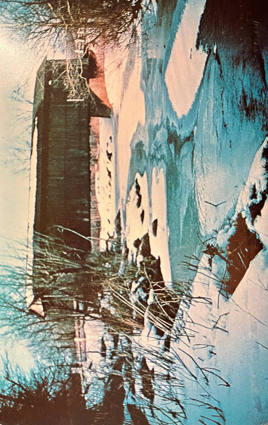 Callender Bridge - Ashtabula County, Ohio - Covered Bridge Postcard