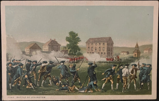 Battle of Lexington, Kentucky - Vintage History Postcard