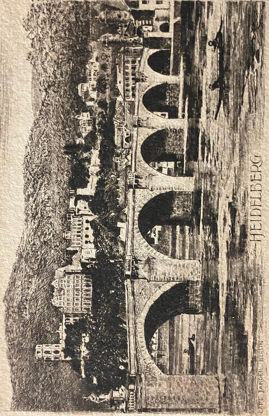 Heidelberg - Vintage Germany Postcard