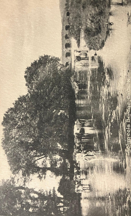 Inchigeela Bridge, Co. Cork, Ireland - Vintage Bridge Postcard