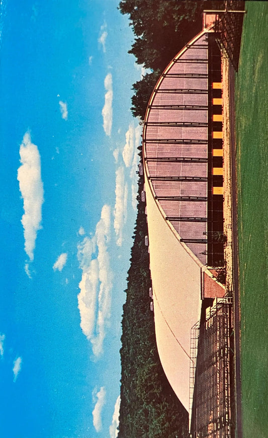 The Leverone Field House at Dartmouth College, Hanover, New Hampshire - Photo: Don Bristol - Vintage University Postcard