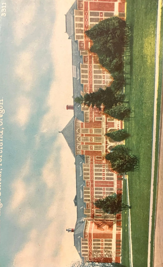 Jefferson High School, Portland, Oregon - Vintage Postcard