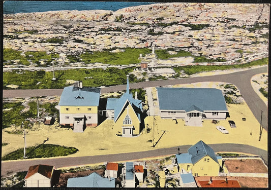 Catholic Mission: Rectory Church in 1975- Eskimo Museum - Manitoba, Canada - Vintage Postcard