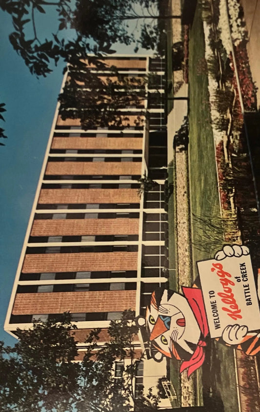 Welcome to Kellogg’s of Battle Creek, Michgian - Vintage Postcard