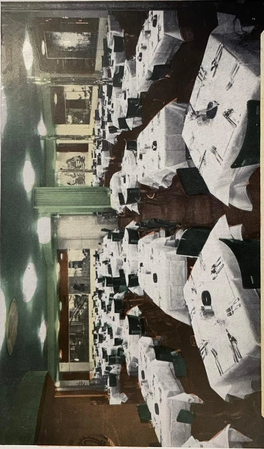 Crystal Bay Dining Room, McGinnis Restaurant B'Way at 48th Street, New York - Vintage Postcard