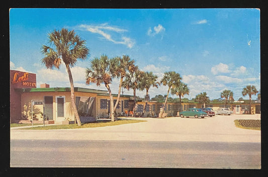 Lodi Motel, Daytona Beach, Florida - Vintage Postcard