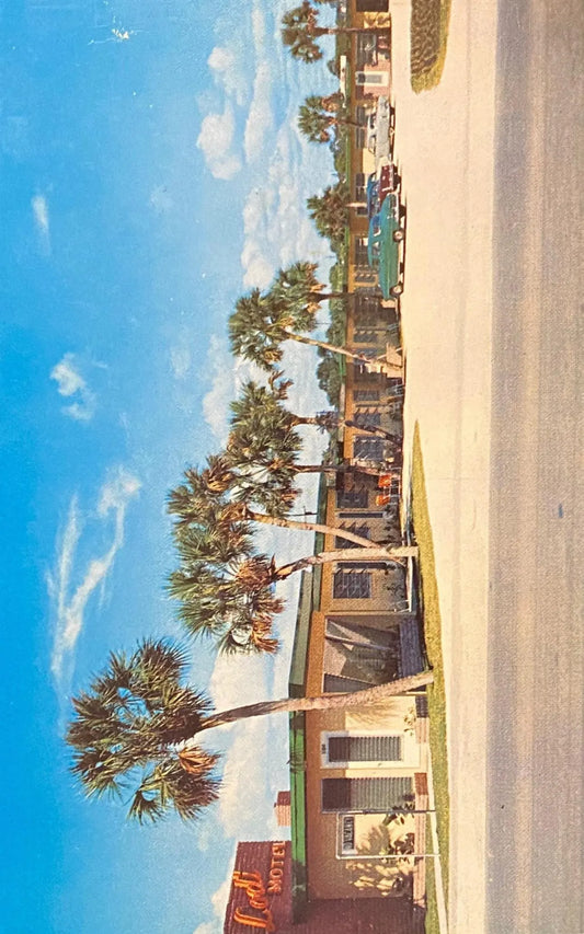 Lodi Motel, Daytona Beach, Florida - Vintage Postcard