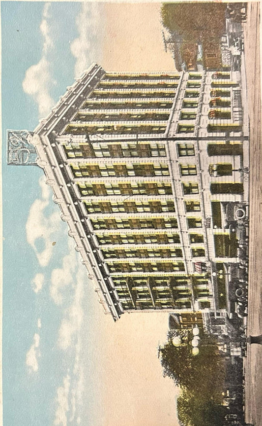 Thomas Savings Building, Lima, Ohio - Vintage Postcard