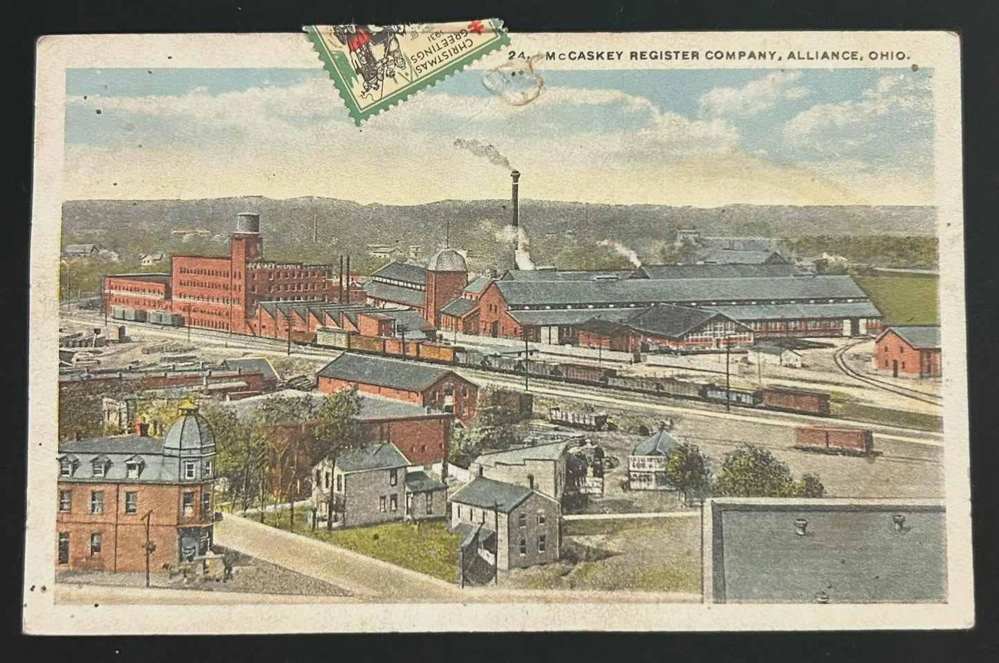 McCaskey Register Company, Alliance, Ohio - Vintage Postcard