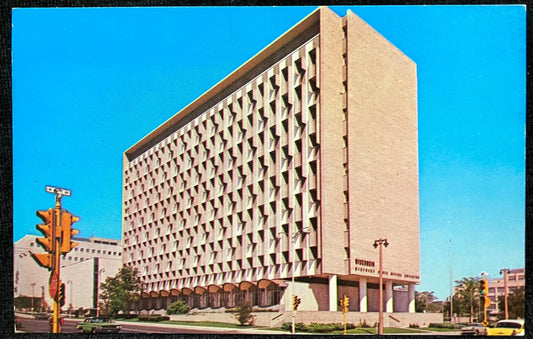 Wisconsin State Office Building in Milwaukee, Wisconsin - Vintage Postcard