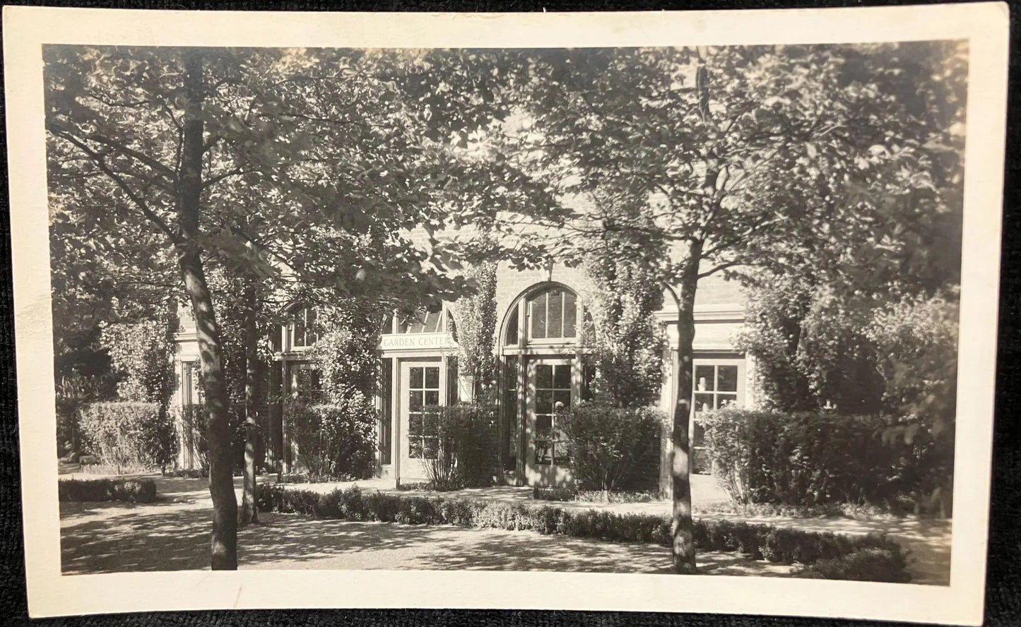 RPPC - The Garden Center, Cleveland, Ohio - Vintage Postcard