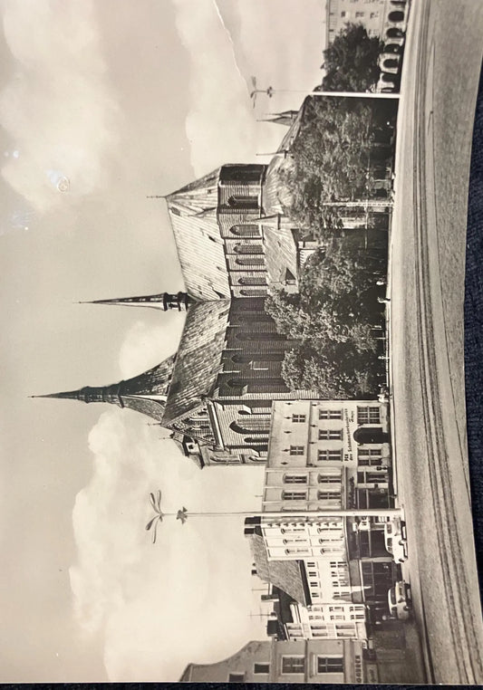 RPPC - St. Mary's Church, Germany - Vintage International Postcard