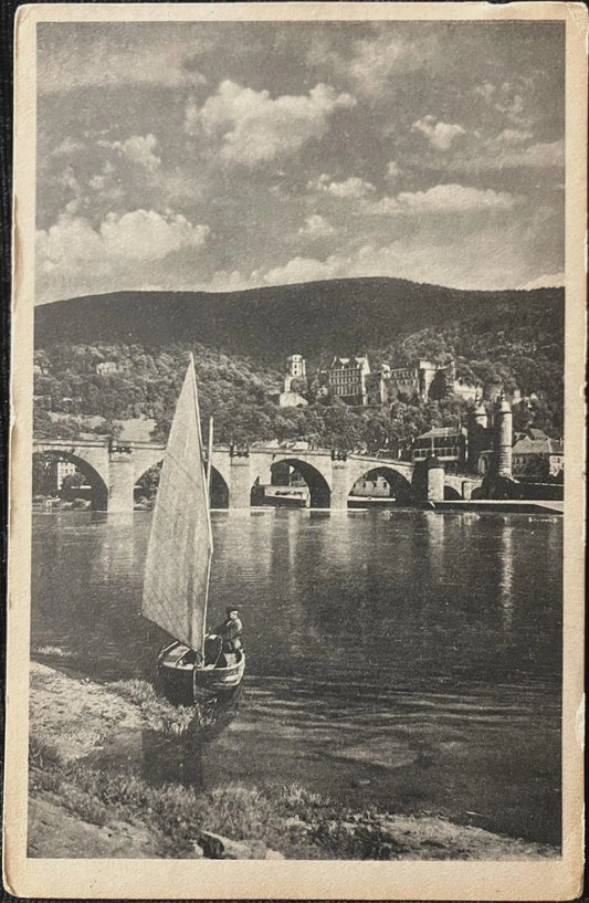 Heidelberg - Vintage Germany Postcard