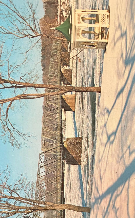 The Delaware River Bridge - Bucks County, Pennsylvania - Vintage Postcard