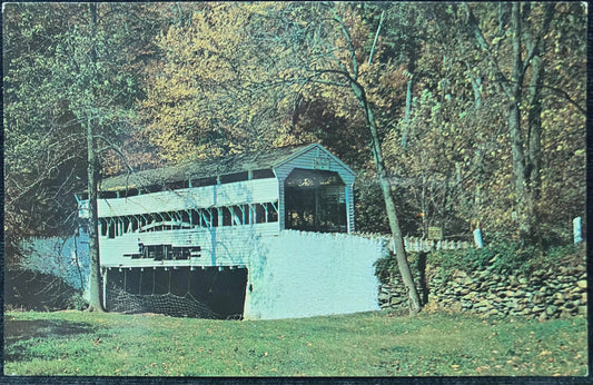 Knox’s Bridge - Valley Forge, Pennsylvania - Vintage Postcard