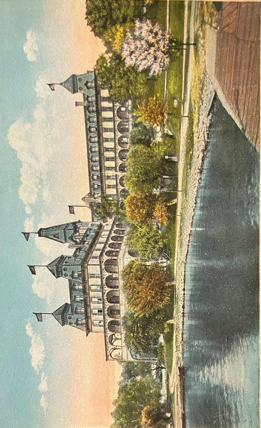 The Crossmon, Alexandria Bay, New York, Thousand Islands - Vintage Postcard