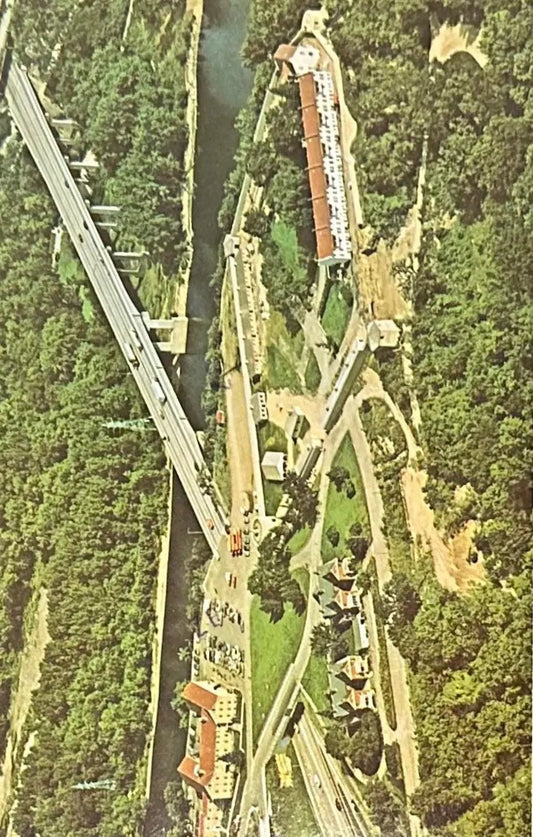 Aerial View of Minnesota’s Fort Snelling State Park - Vintage Postcard