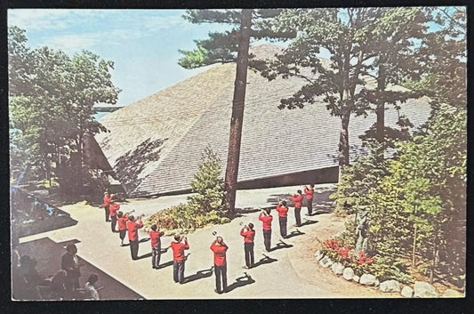 Kresge Auditorium - National Music Group - Interfaith Arts Academy - Interlochen, Michigan - Vintage Postcard