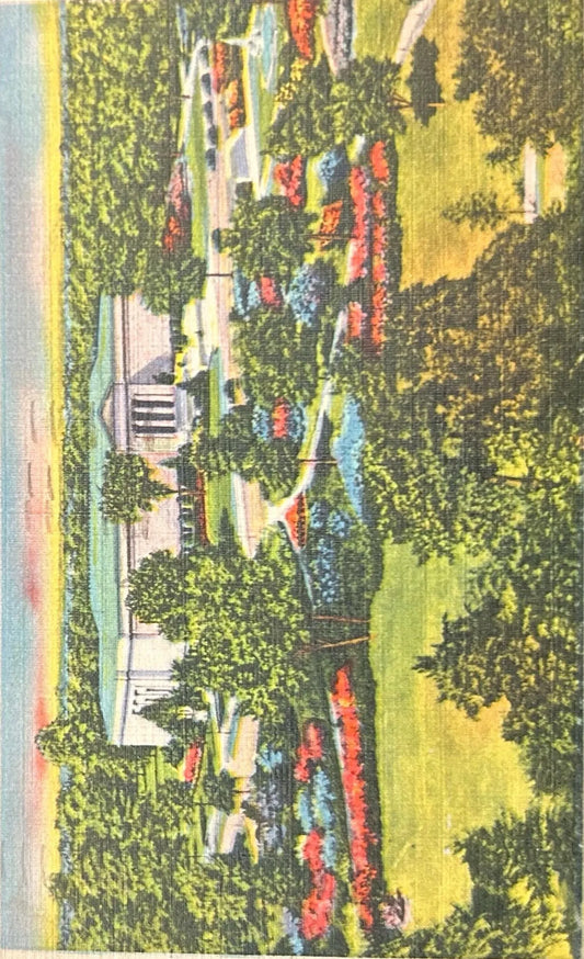Cleveland Museum of Art and Fine Arts Gardens - Cleveland, Ohio - Vintage Postcard